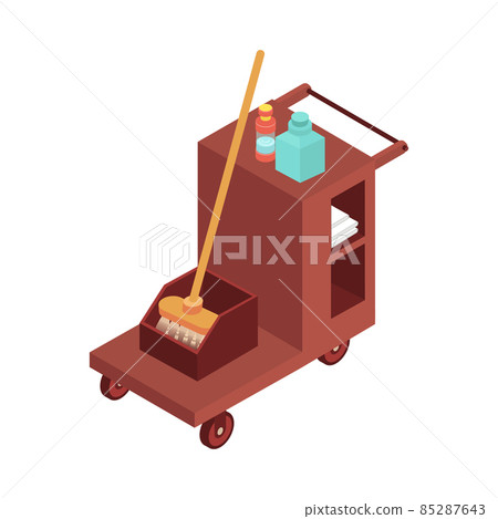 Street Sweepers Wheelbarrow Composition 85287643