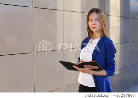 Hand business woman press touchpad keyboard laptop Hand business woman press touchpad keyboard laptop 85287686