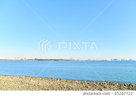 從新紀元公園（東京都江東區）眺望葛西臨海公園和舞濱 [2021.12] 85287722