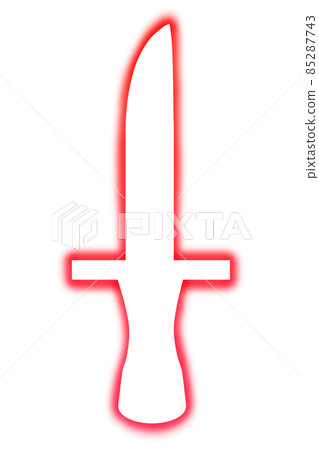 閃亮匕首（紅色） 85287743