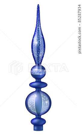 Blue Head Ornament Composition Blue Head Ornament Composition 85287934
