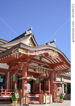 新年前的稻毛淺間神社 新年前的稻毛淺間神社 85288151