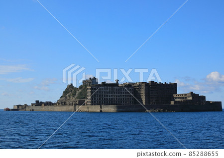 Nagasaki Gunkanjima seen from the north side 85288655