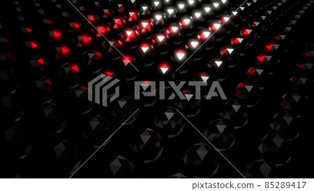 VJ Polyhedron Dark Reflective Black Red [There is another Ver] 85289417