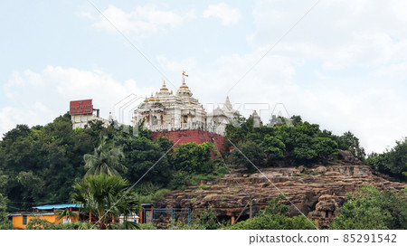 Khandagiri Jain Temple from Udaygiri Caves, Bhubaneswar, Odisha, India. 85291542