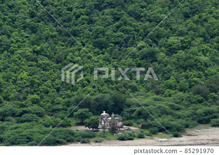 Shree Kamalja Devi Temple at Lonar lake, Lonar, Buldhana, Maharashtra, India 85291970