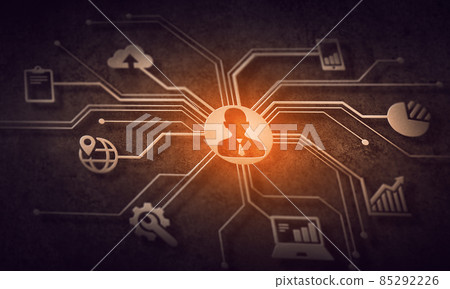 Social media communication 85292226