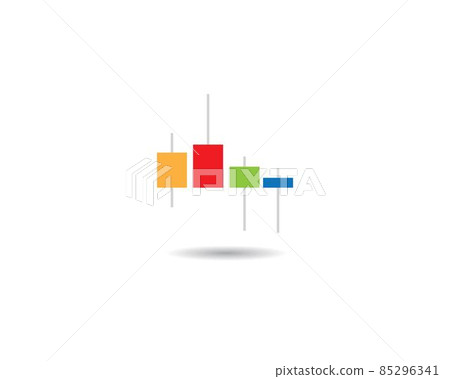 Forex market vector icon 85296341