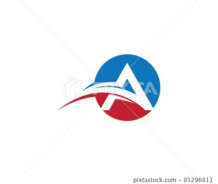 Letter a symbol illustration 85296811