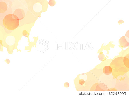水彩風格的背景材料 85297095