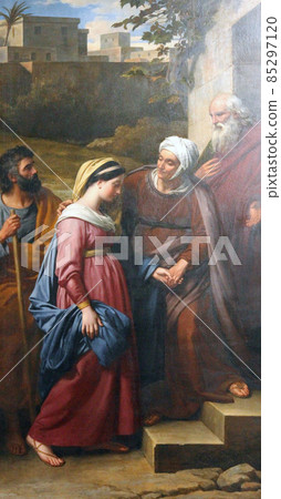 Visitation of the Blessed Virgin Mary, Saint Etienne du Mont Church, Paris 85297120