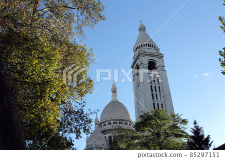 Basilique of Sacre Coeur, Montmartre, Paris, France Basilique of Sacre Coeur, Montmartre, Paris, France 85297151