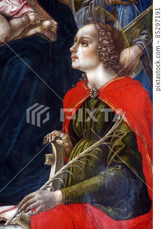 Bartolomeo Vivarini: Saint Catherine of Alexandria Bartolomeo Vivarini: Saint Catherine of Alexandria 85297191