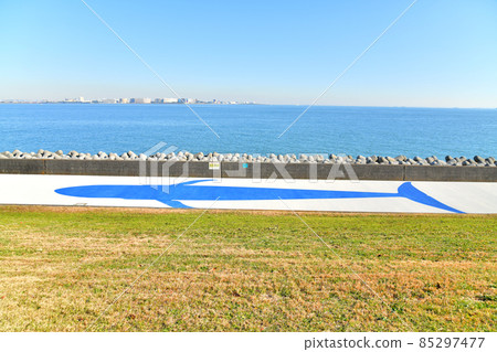 從若洲海濱公園（東京都江東區）看舞濱 [2021.12] 85297477