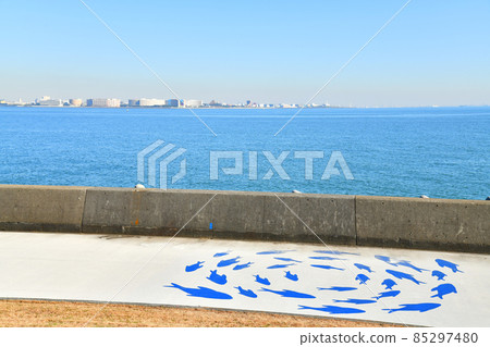 從若洲海濱公園（東京都江東區）看舞濱 [2021.12] 85297480