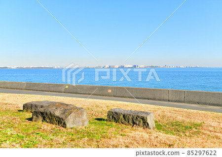 View toward Maihama from Wakasu Seaside Park (Koto-ku, Tokyo) [2021.12] 85297622
