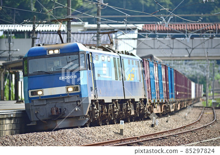 中央本線 上野原 JR Freight EH200-8（高崎） 85297824
