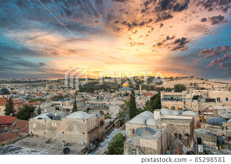 Jerusalem at Sunrise 85298581
