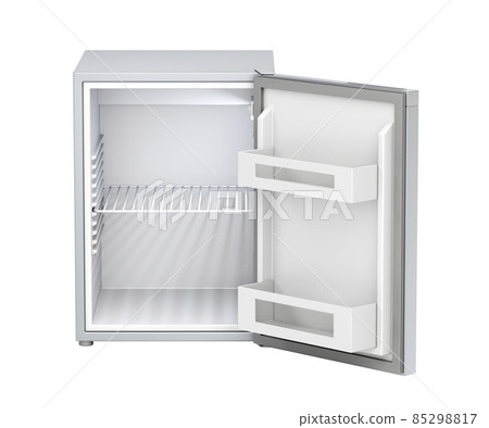 Empty small refrigerator Empty small refrigerator 85298817