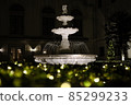 Beautiful night view fountain 85299233