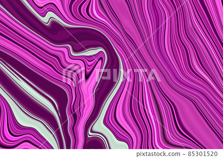 Fluid art. Marble ink colorful. Pink marble pattern texture abstract background. can be used for background or wallpaper, Flow ink 85301520