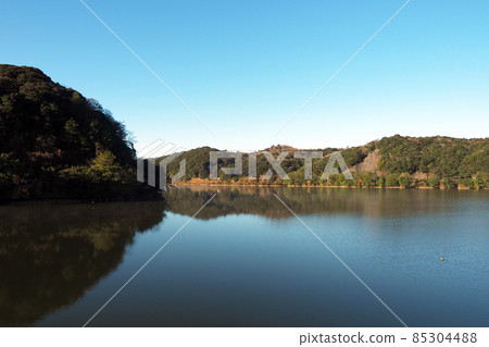 Scenery of Lake Ono, Ube City Scenery of Lake Ono, Ube City 85304488