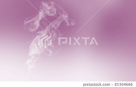 Pink wipe smoke cloud. Abstract mystic freeze motion diffusion background 85304666