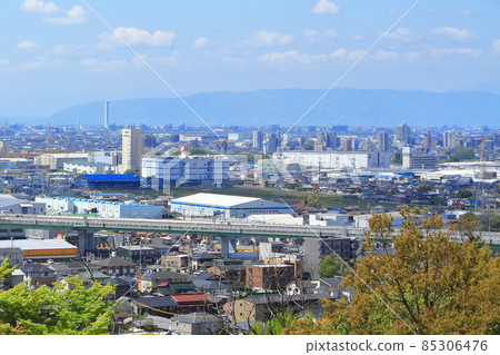 愛知縣小牧市街景 愛知縣小牧市街景 85306476