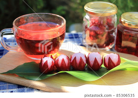 Hibiscus Roselle Temari Sushi 85306535