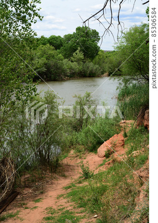Trail along Verde River, Arizona. Trail along Verde River, Arizona. 85306584