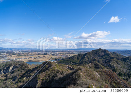 Kasai Basin seen from the summit of Mt. Kasamatsu (Kasai Alps) Kasai Basin seen from the summit of Mt. Kasamatsu (Kasai Alps) 85306699