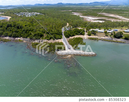 Boat Launching Ramp On The Ocean 85308323