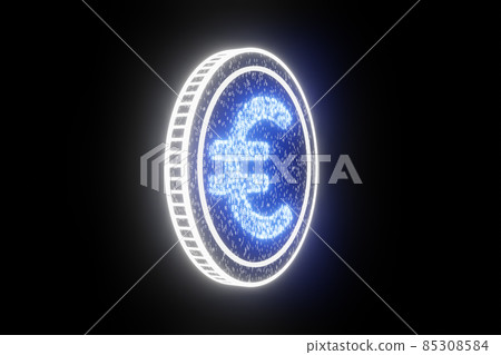 Digital currency euro. Euro finance stock trading exchange concept. Businessman touched eur currency icon on virtual financial screen. World money trade market technology Digital currency euro. Euro finance stock trading exchange concept. Businessman touched eur currency icon on virtual financial screen. World money trade market technology 85308584