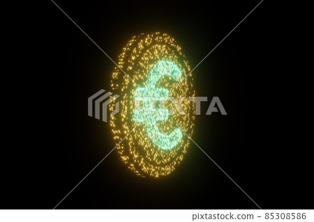Digital currency euro. Euro finance stock trading exchange concept. Businessman touched eur currency icon on virtual financial screen. World money trade market technology Digital currency euro. Euro finance stock trading exchange concept. Businessman touched eur currency icon on virtual financial screen. World money trade market technology 85308586