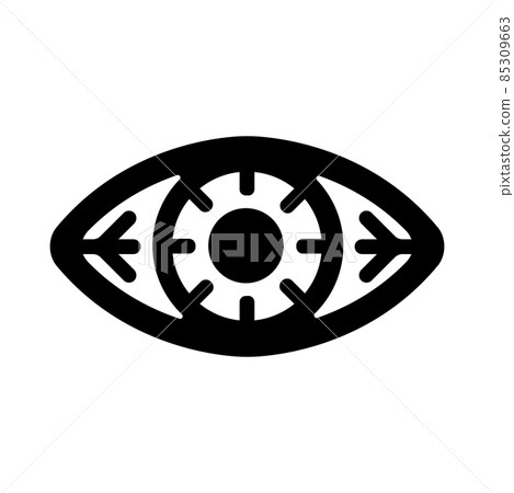 紅眼、眼疲勞(眼疲勞)、結膜炎圖標圖示 紅眼、眼疲勞(眼疲勞)、結膜炎圖標圖示 85309663