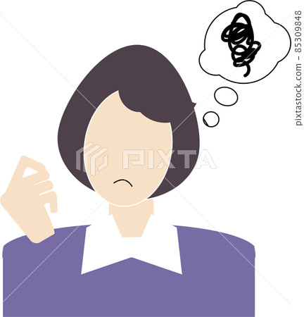 A woman who is hazy A woman who is hazy 85309848