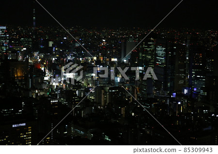 Tokyo night view Tokyo night view 85309943