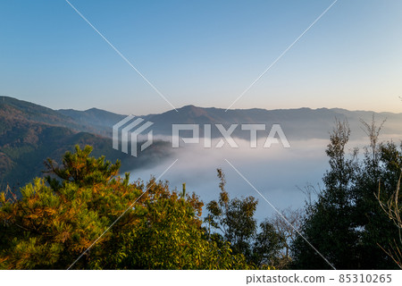 Sea of clouds on Mt. Kasagi 85310265