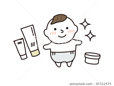 Baby to take care of skin 85312475