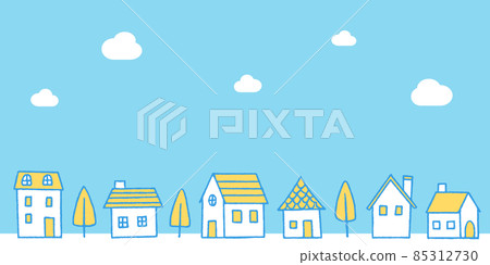 簡單的城市景觀 簡單的城市景觀 85312730