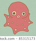 Octopus illustration animal / sea creature icon 85315173