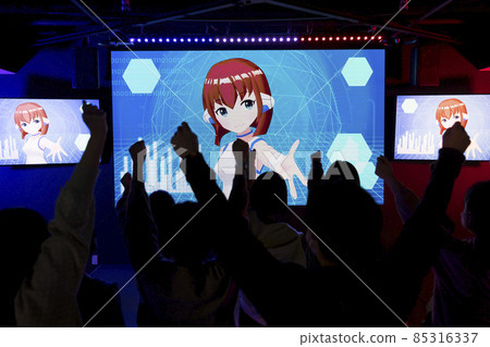 虛擬偶像現場演唱會觀看圖片 虛擬偶像現場演唱會觀看圖片 85316337
