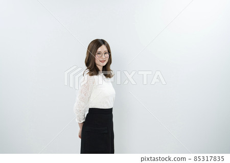 Winter fashion business woman 85317835