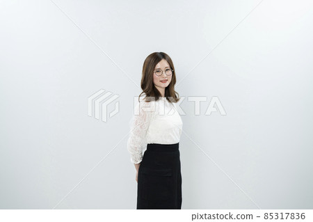 Winter fashion business woman 85317836