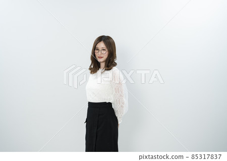 Winter fashion business woman 85317837