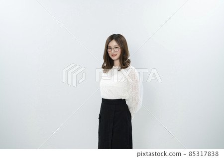 Winter fashion business woman 85317838