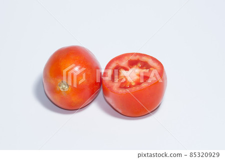 Tomato white background Tomato white background 85320929