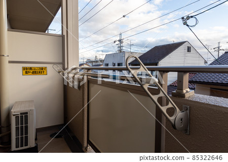 Veranda of a studio apartment 85322646