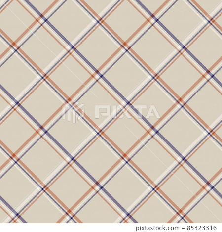 Diagonal Plaid Tartan textured Seamless Pattern Design Diagonal Plaid Tartan textured Seamless Pattern Design 85323316
