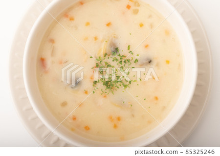 Clam chowder 85325246